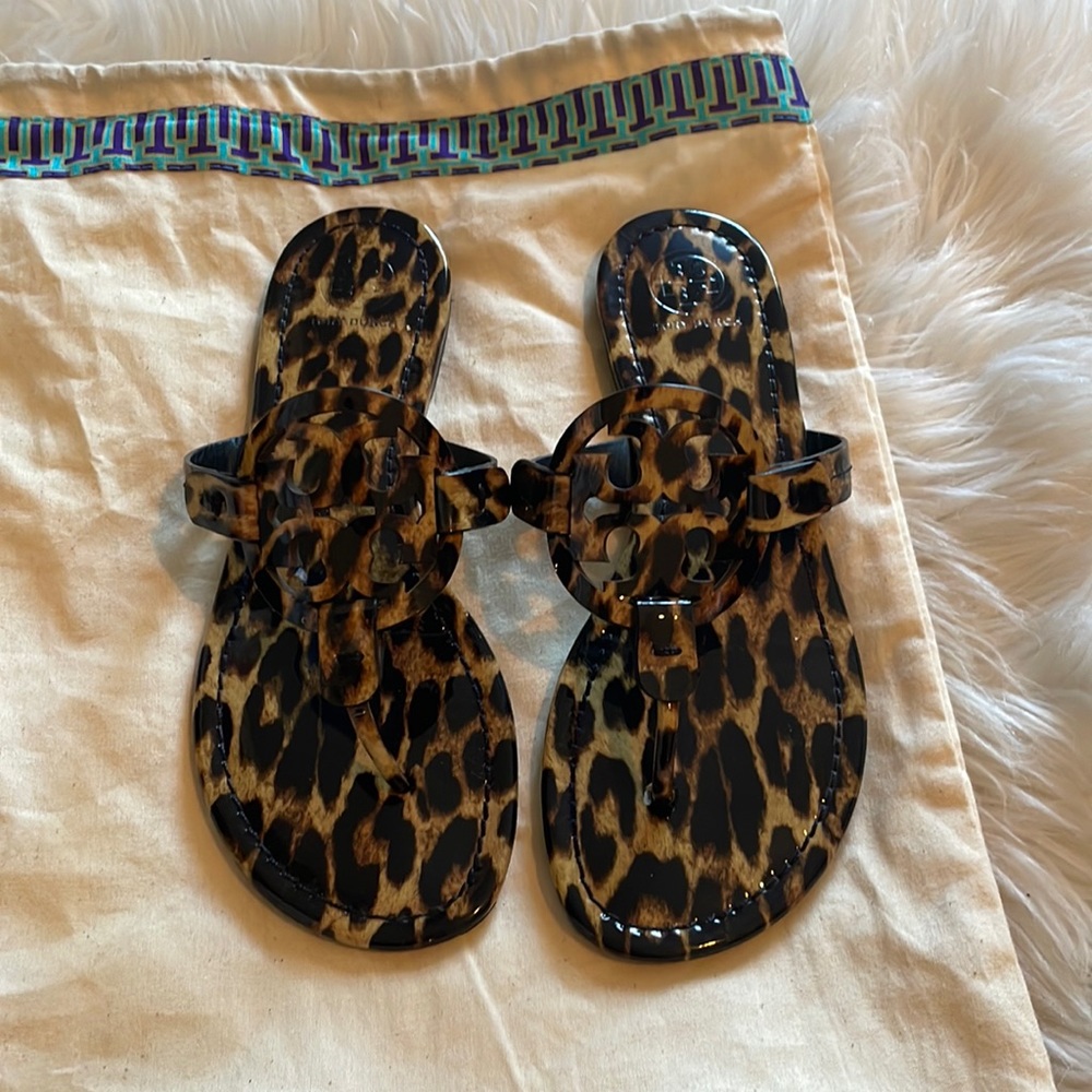 Tory Burch Miller Sandals - Leopard